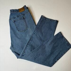 Lauren Jeans Co Ralph Lauren Women Petite Denim Jeans Size 18WP 5 Pocket Stretch